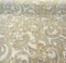 1 Yard Upholstery Chenille Fabric Barrow Porcelain Beige Paisley 69% Polyester 20% Cotton 11% Rayon